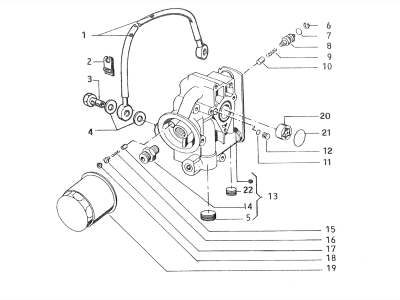 Oil pump unit